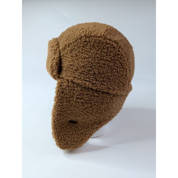 Ugg UGGFluff Trapper Hat Brown Adult Small - Picture 2 of 8